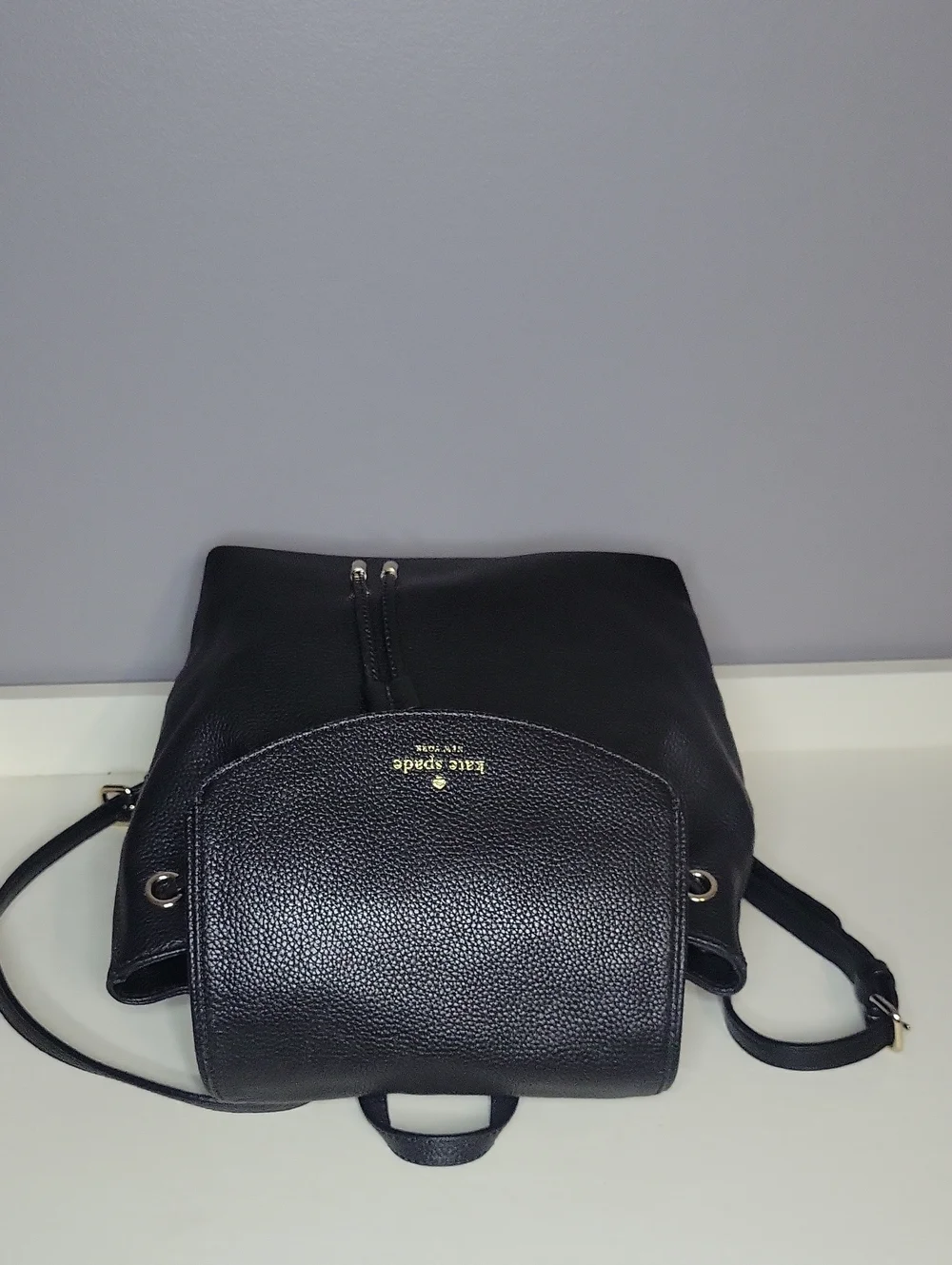 Kate Spade Mulberry Street Small Breezy Black Backpack